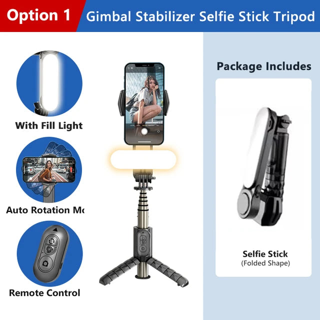 Foldable Tripod With Light